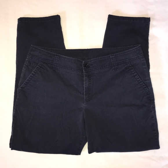 Liz Claiborne Pants - ⭐️Liz Claiborne Tapered-leg Navy Flood Pants